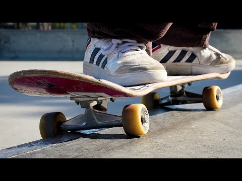 HOW TO 5050 A LEDGE FOR BEGINNER SKATEBOARDERS