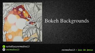 Coloring Tutorial: Bokeh Backgrounds in Colored Pencils