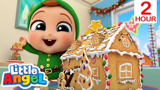 🎄Best Christmas Ever!🎄 | Little Angel | Kids Cartoons & Nursery Rhymes | Moonbug Kids🎅
