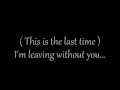 Blaqk Audio Bitter for sweet (with Lyrics)