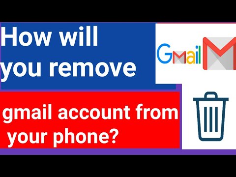 How to remove gmail account from any device. How to remove gmail account from any device.