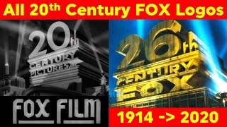 20th Century FOX ALL Intros (1914-2020) Fox Film to 20th Century Studios Before Name Change