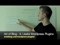 Art of Blog - 9. Best Wordpress Plugins