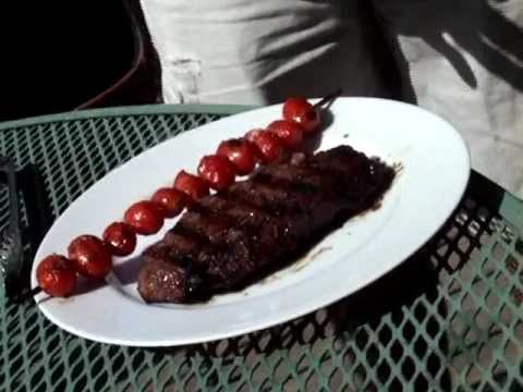 how to make Coke or beer Marinated Steak. a great steak grilling recipe by Rob Barrett Jr.