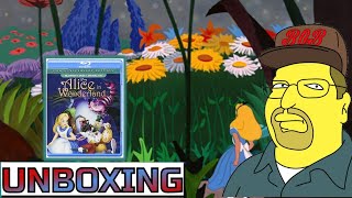 Alice In Wonderland 65Th Anniverary Blu Ray Unboxing