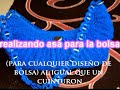 Como realizar asa para bolsa o un cinturon con lacres (arillas de lata)