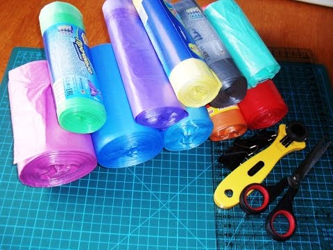 Как из пластиковых пакетов Как из пластиковых пакетов