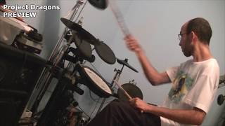 Choushinsei Flashman Op - Project Dragons Drums Recording