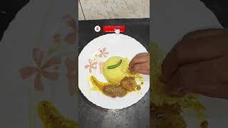 ককর বনন বসনত পলও আর সযবন কপত Basanti Polaw And Soyabean Kopta