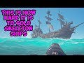 THIS IS HOW HARD IT IS TO SOLO SKELETON SHIPS / CURSED SAILS / SEA OF THIEVES