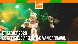 Et Sebiet 2020 - De officiële afsluiting van carnaval - KruikenTv