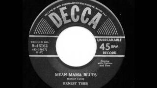 Watch Ernest Tubb Mean Mama Blues video