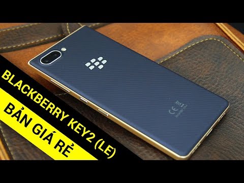 Mở hộp Blackberry Key2 LE giá rẻ hơn chạy Snapdragon 636