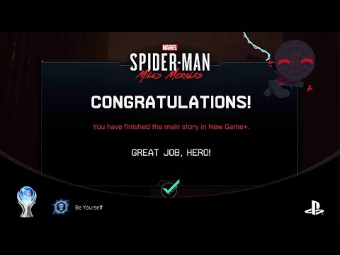 Marvel's Spider-Man: Miles Morales Platinum Trophy