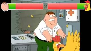 Peter Vs. The Giant Chicken With Healthbars