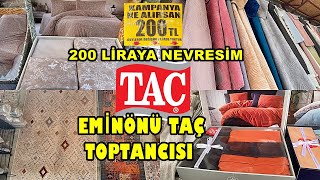 Emi̇nönü Taç Toptancisi Outlet 200 Li̇raya Nevresi̇mleryeti̇şen Aliyorucuz Çeyi̇z Alişveri̇şi̇