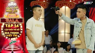 Thách thức danh hài 6 | Tập 14 GALA: Cặp đôi khiến Trấn Thành cười ngất vì cả gan hành hung bạn diễn