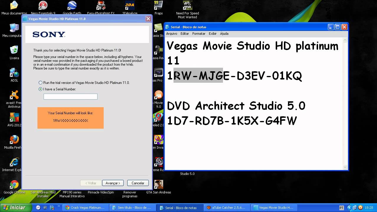 Sony Vegas Movie Studio HD Platinum 11 Full Keygen