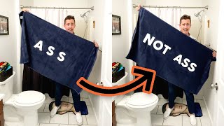 Esta Toalla Te Mantiene 99,7% Más Limpio Después De La Ducha.