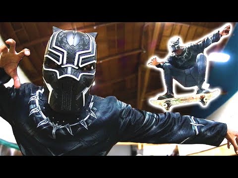 IF BLACK PANTHER WAS A SKATER!