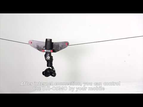 4 Mini Cablecam Little Flycat Installation of DJI OSMO Handheld Gimbal 4 Mini Cablecam Little Flycat Installation of DJI OSMO Handheld Gimbal #1