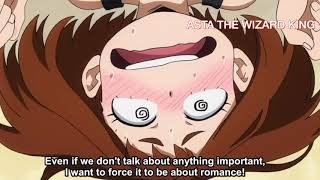 Uraraka realizes she is in love with Midoriya