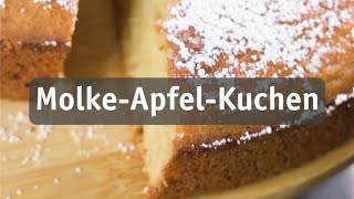 Saftiger Molke-Apfel-Kuche Kaese-Selber.de