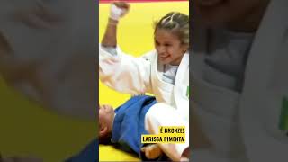 IPPON! Larissa Pimenta vence alemã e conquista 🥉 no Grand Slam de Tel Aviv #judo