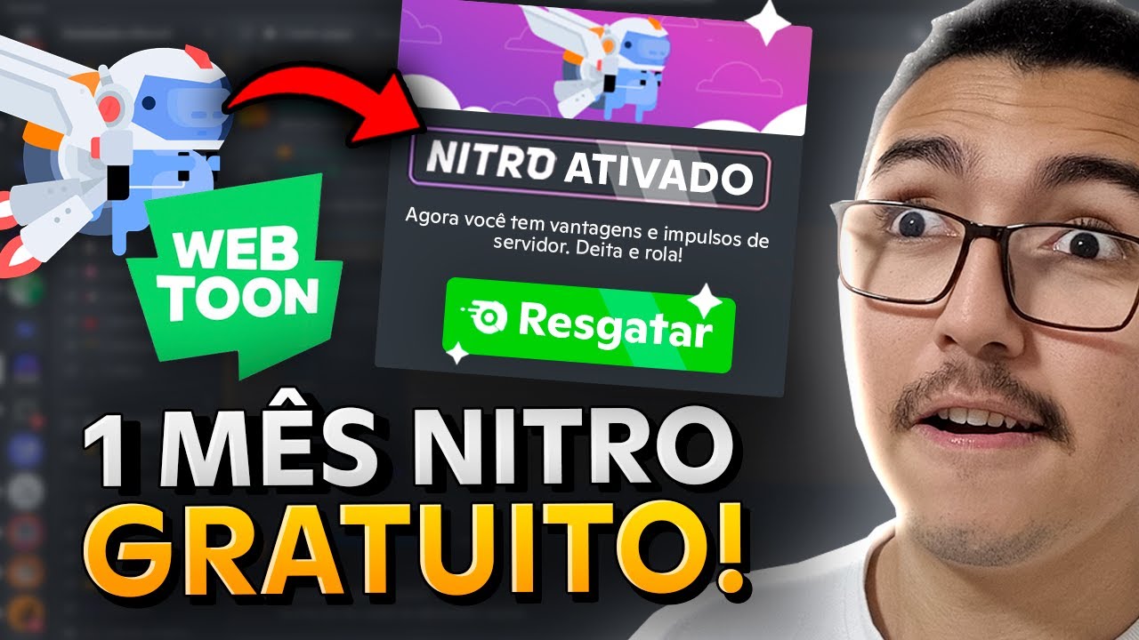 DISCORD giving away 1 MONTH of FREE NITRO with WEBTOON!! DISCORD giving away 1 MONTH of FREE NITRO with WEBTOON!!