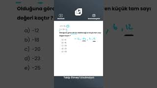 Basit Eşitsizlik Matematik