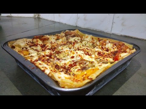 VIDEO : lasagna - without oven | vegetable lasagna - learn how to make vegetablelearn how to make vegetablelasagna- a popular italian dish, without using oven. pizzalearn how to make vegetablelearn how to make vegetablelasagna- a popular  ...