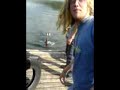 Tanya thrown in the lake