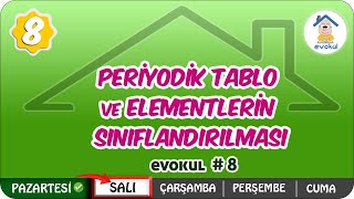 Periyodik Tablo ve Elementlerin Sınıflandırılması | 8.Sınıf #uzaktanegitim #evok