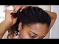 Halo Crown on Natural Hair