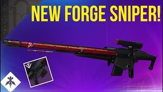 BRAND NEW FORGE SNIPER RIFLE! TATARA GAZE - DESTINY 2 BLACK ARMORY
