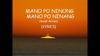 Watch Janet Arnaiz Mano Po Ninong Mano Po Ninang video