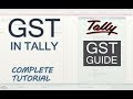 GST in Tally ERP 9 Complete Guide  | Implement GST in Tally