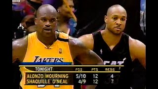 Heat Lakers March 2000 Nba On Nbc
