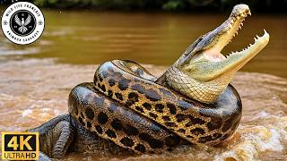 Anaconda Contre Caïman. Le Combat Des Prédateurs De Lamazone