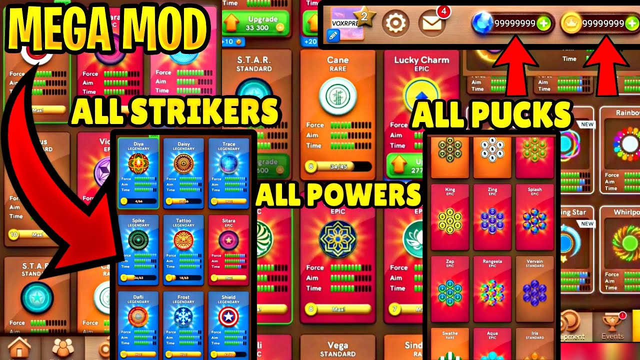 Carrom Pool Unlimited Coins Gems Mod Apk Hack [All Carrom Pool Unlimited Coins Gems Mod Apk Hack [All