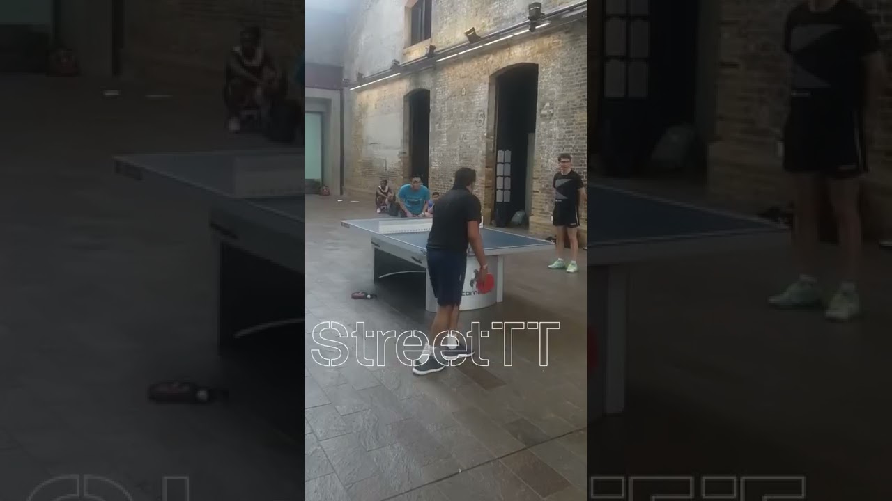 🏙️ #London 📍 Kings Cross Granary Square #TableTennis #Shorts