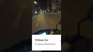 Yemek Sepetinde Kurye Olmak 51 Paket Attım.