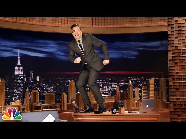Kid Letters: Tonight Show Desk Dance
