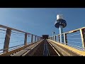 Gold Striker Roller Coaster REAL POV Test Run April 16th California's Great America