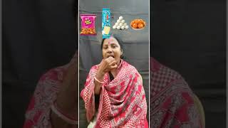 Indian Aunty Funny Eating Challenge