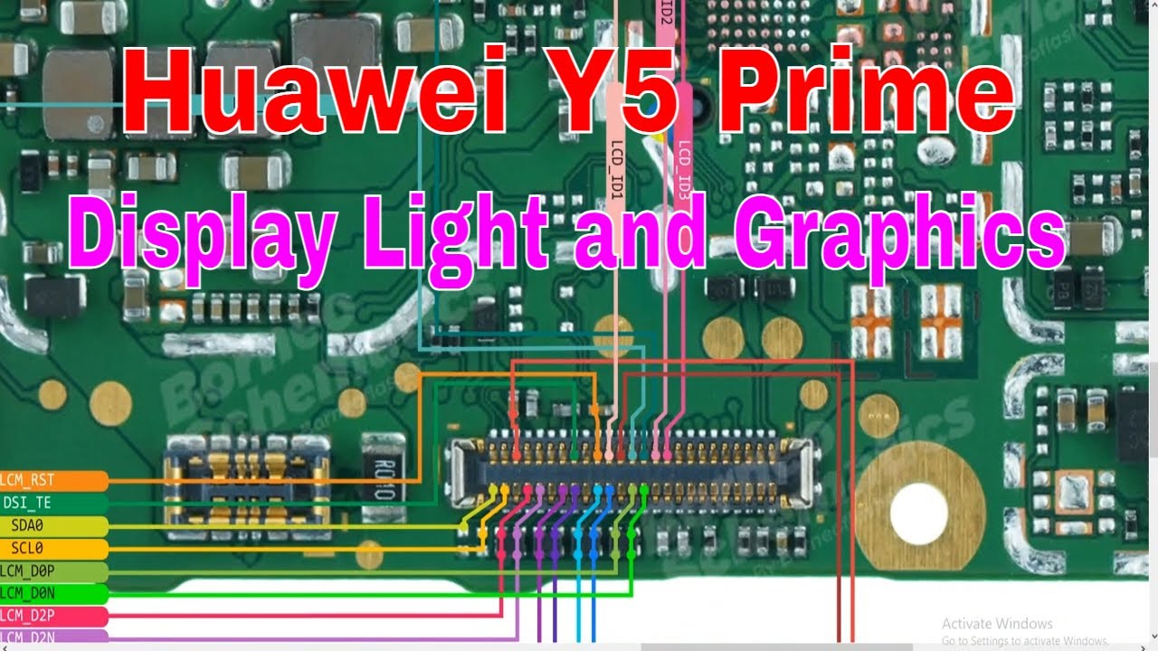 Huawei y5 2018 Lcd Light and Graphics Solution | Huawei Huawei y5 2018 Lcd Light and Graphics Solution | Huawei