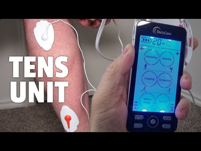 Hands free using tens unit pic