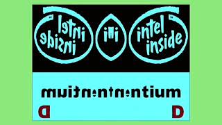 Intel Logo History In W-Major Fixed