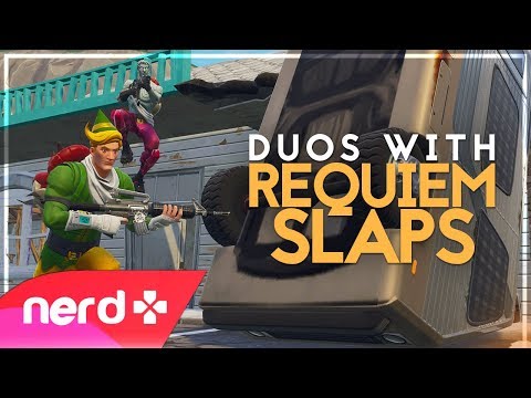 8 Wins in 10 Games! Fortnite Battle Royale Highlights #NerdOut ft RequiemSlaps