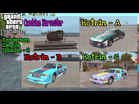 Kendaraan Langka Dalam Game GTA San Andreas Episode 2 - Paijo Gaming